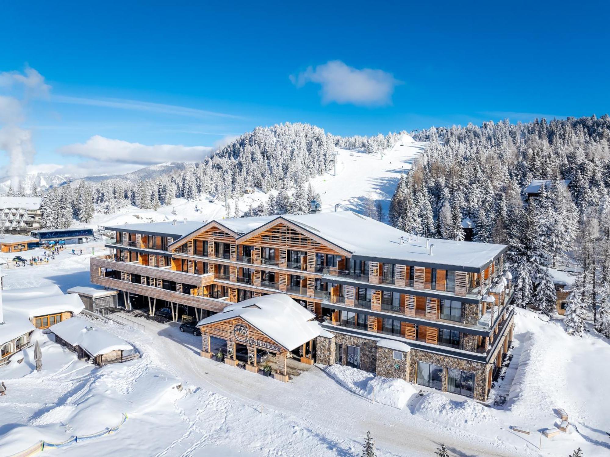 Hotel Alpin Peaks à Turracher Hohe Extérieur photo